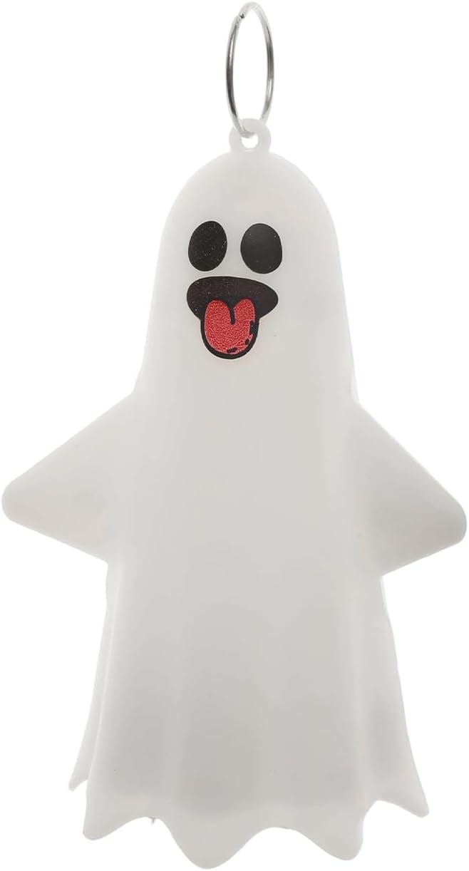 1pcs Ghost Light Decorative Hanging Ornaments for Halloween Glowing Ghosts for Halloween Resin Decorations,5.7 * 6.9 * 10.8cm (style1)