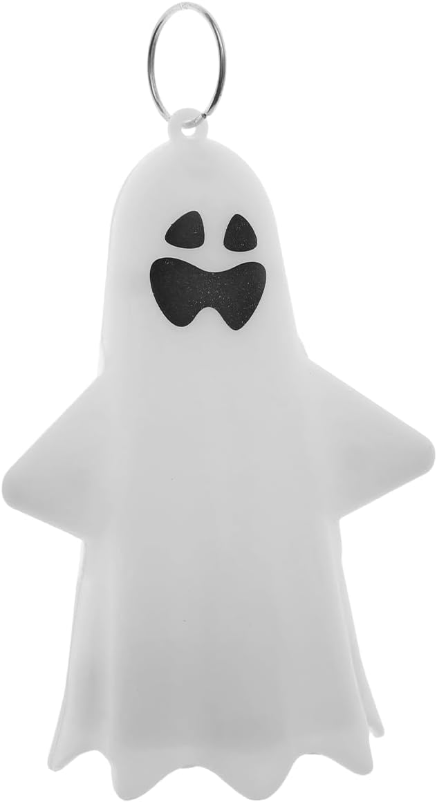1pcs Ghost Light Decorative Hanging Ornaments for Halloween Glowing Ghosts for Halloween Resin Decorations,5.7 * 6.9 * 10.8cm (style1)