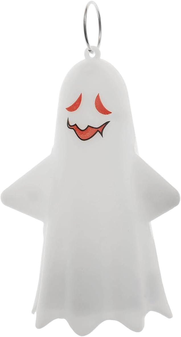 1pcs Ghost Light Decorative Hanging Ornaments for Halloween Glowing Ghosts for Halloween Resin Decorations,5.7 * 6.9 * 10.8cm (style1)